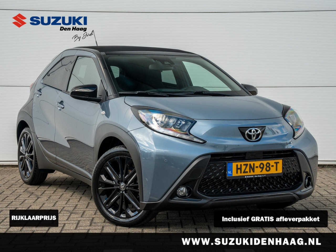 Toyota Aygo X - 1.0 VVT S-CVT Envy| AUTOMAAT |Premium Cabrio | Design Pakket| Keyless Entry| Navigatie| Pa - AutoWereld.nl