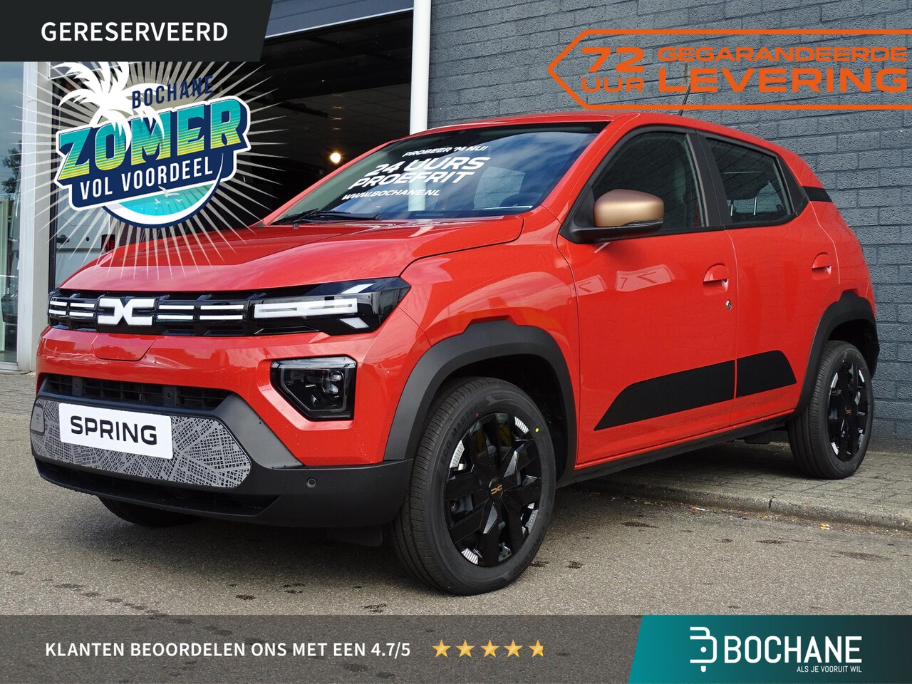 Dacia Spring - Extreme 65 26.8 kWh | PARKEERSENSOREN VOOR + ACHTER MET SONISCHE WEERGAVE | APPLE CARPLAY/ - AutoWereld.nl