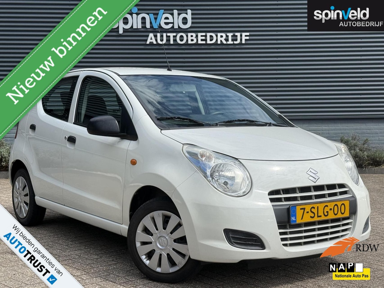 Suzuki Alto - 1.0 Comfort EASSS BJ`13 NAP NL Airco Elekpakket 5drs - AutoWereld.nl
