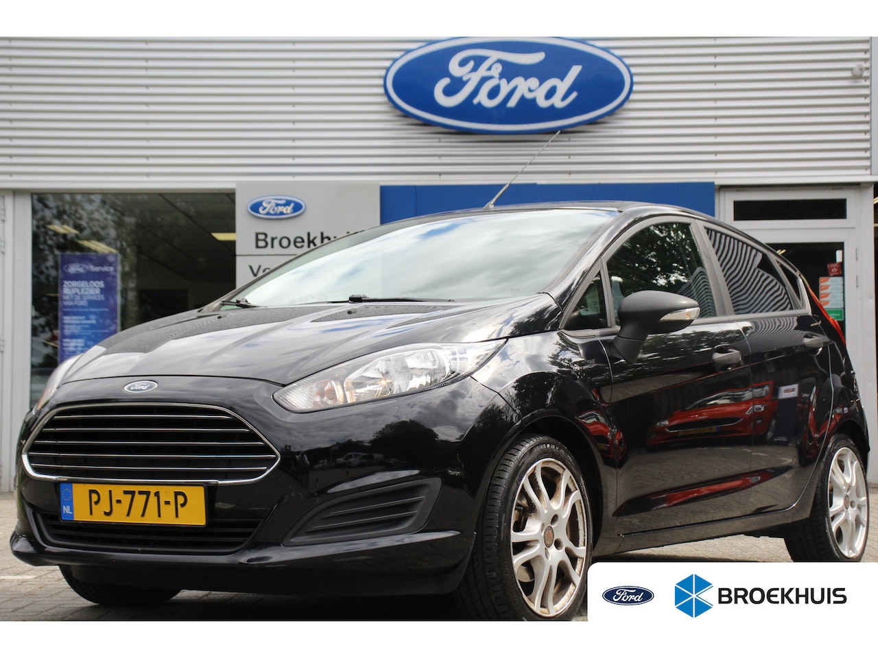 Ford Fiesta - 1.25 | 5-DEURS | AIRCO | LICHTMETALEN VELGEN | ELEKTRISCHE RAMEN | NETTE AUTO! - AutoWereld.nl