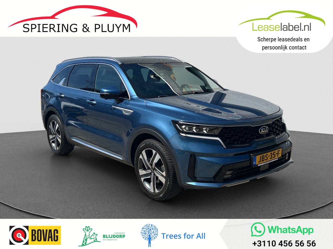 Kia Sorento - 1.6 PHEV 4WD ExecutiveLine | Stoelventilatie | Pano | Leder - AutoWereld.nl