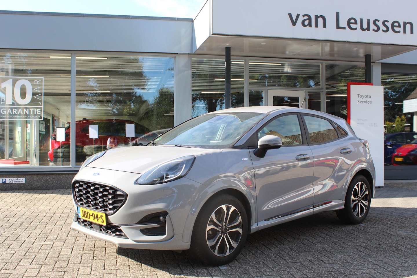 Ford Puma - 1.0 ECOBOOST HYBRID ST-LINE WINTERPAKKET STOEL/STUUR&VOORRUITVERW. ALL-SEASON BANDEN APPLE - AutoWereld.nl