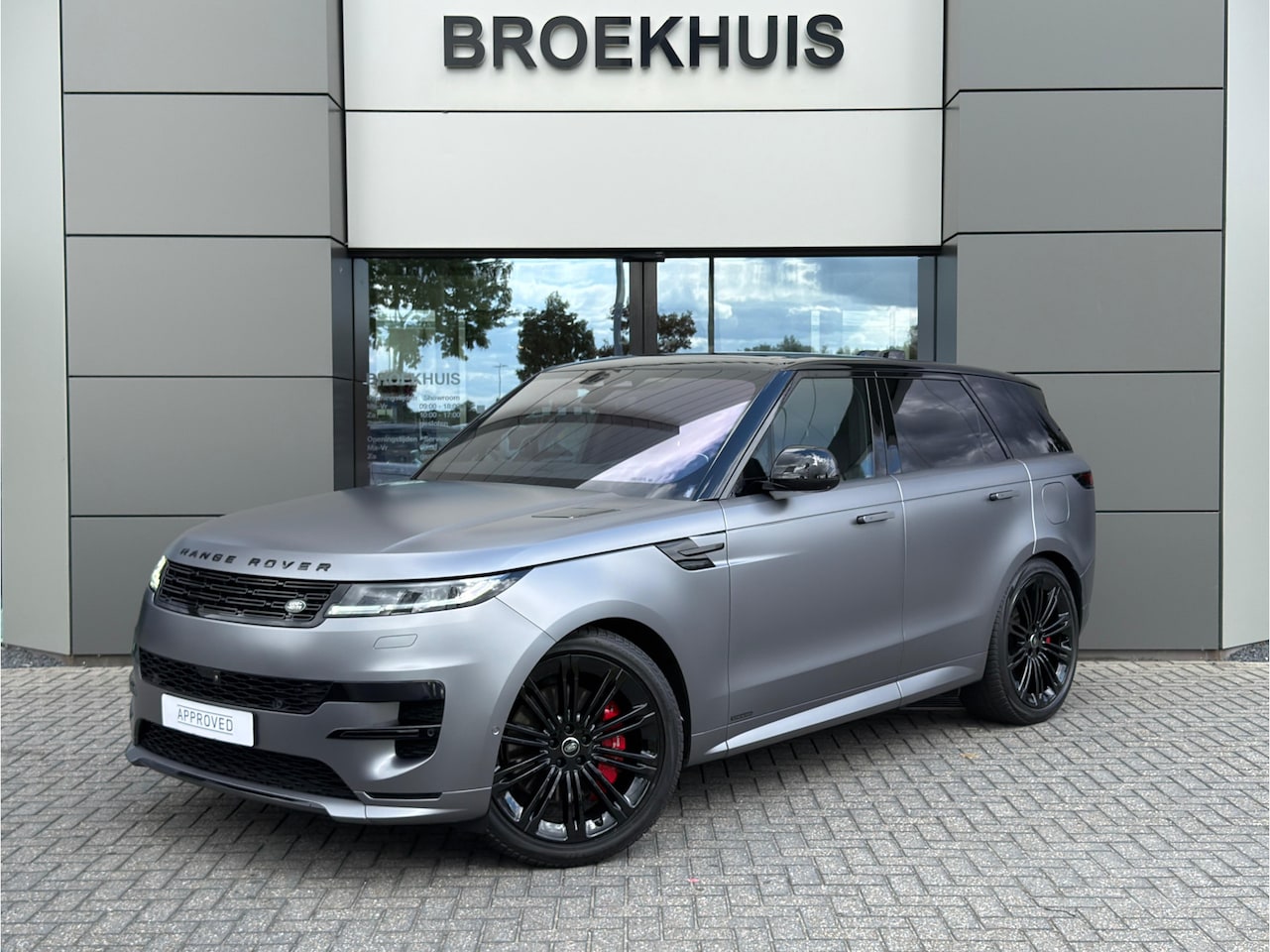 Land Rover Range Rover Sport - 3.0 P510e Autobiography | 23 Inch Urban | Matte lak | Achterasbesturing | Pano | Head-up | - AutoWereld.nl