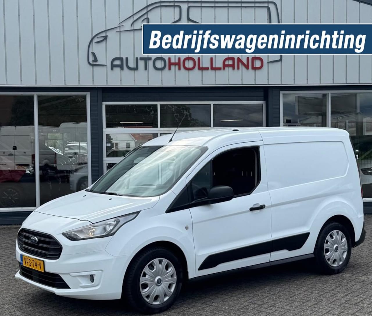 Ford Transit Connect - 1.5 TDCI 55KW 75PK EURO 6 NAVIGATIE/ CAMERA/ AIRCO/ 100% DEALERONDERHOUDEN - AutoWereld.nl