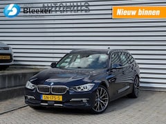 BMW 3-serie - 320D 184 pk Luxury Airco Leder HUD Electr a.klep Navi Stoel stuur verwarmd