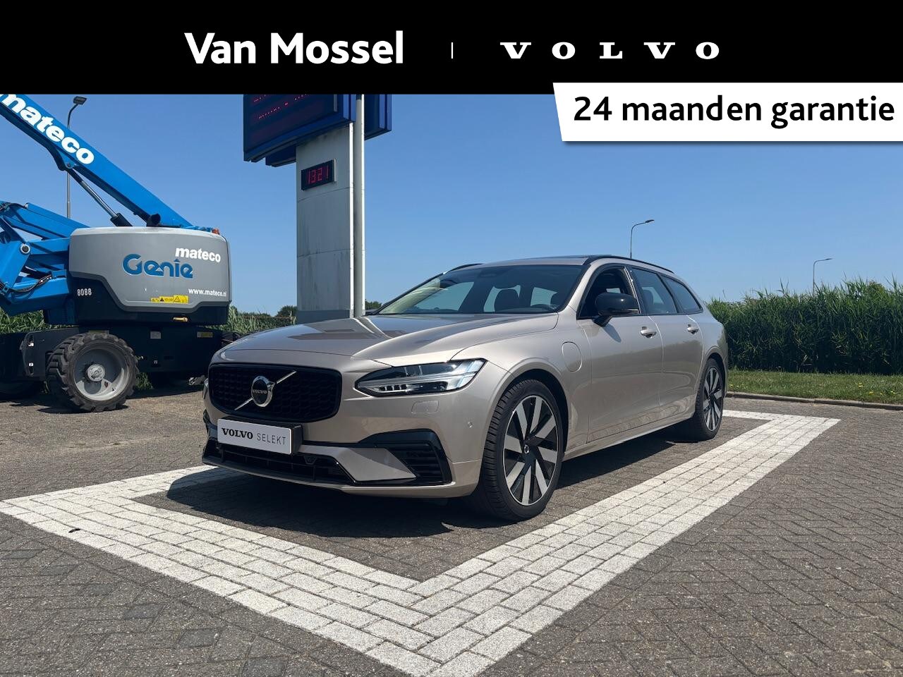 Volvo V90 - T6 Plug-in hybrid AWD Ultra Dark | Harman/Kardon | Memory Seats | Climate Pack | 360 Camer - AutoWereld.nl