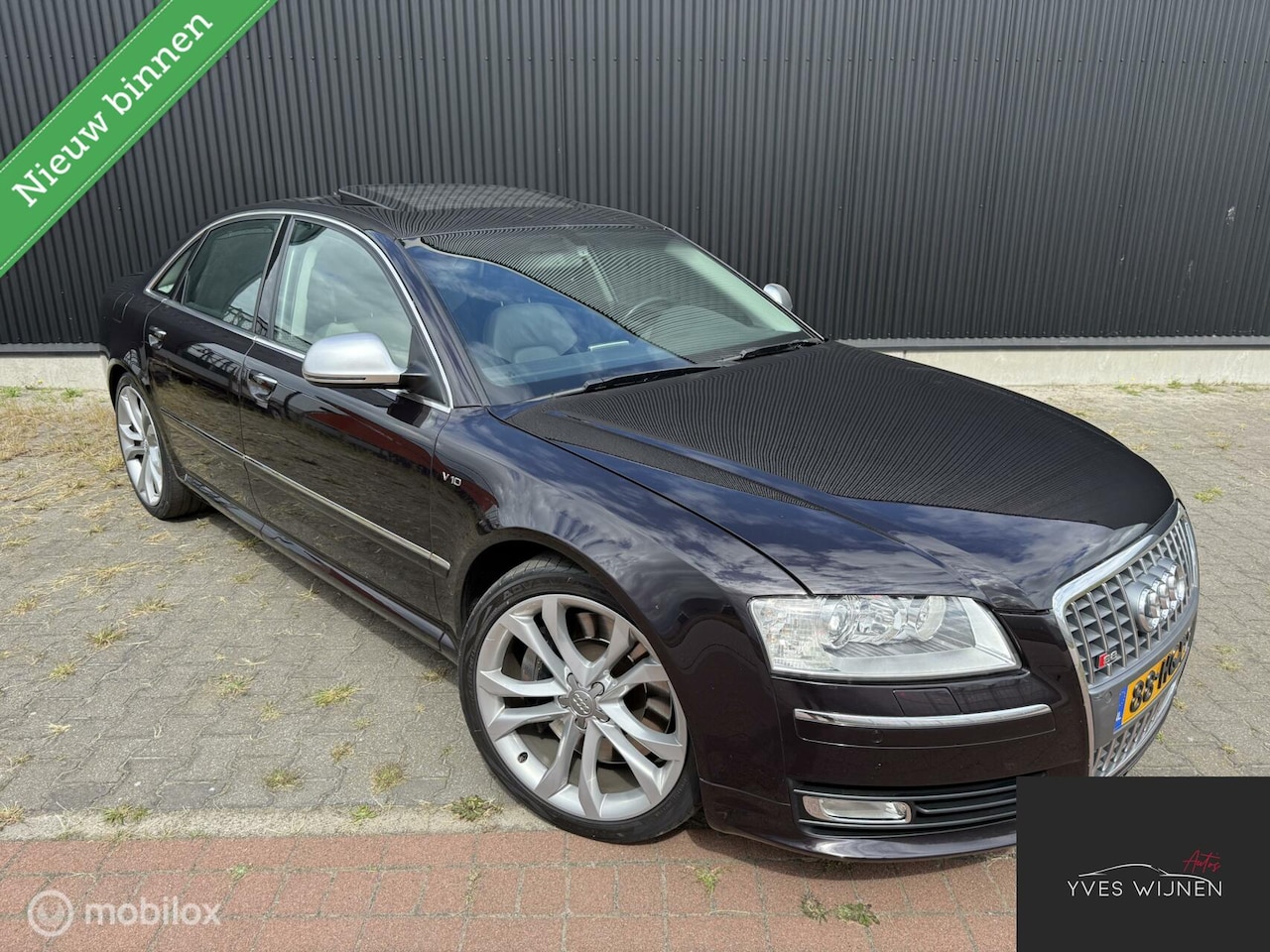 Audi S8 - 5.2 v10 quattro Pro Line CHERRY BLACK - AutoWereld.nl