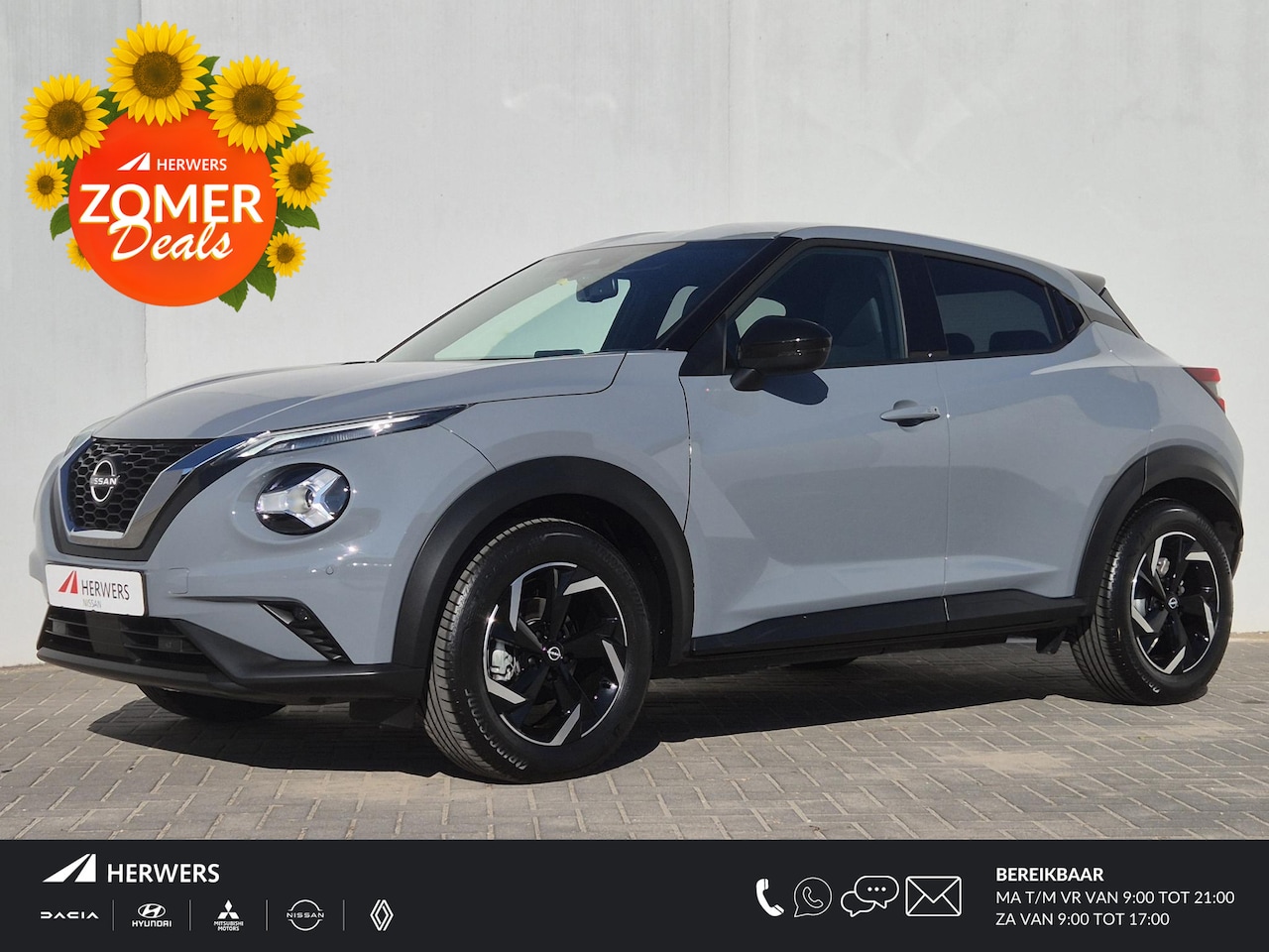 Nissan Juke - 1.0 DIG-T N-Connecta Automaat / Navigatie via Apple Carplay of Android Auto / Cruise contr - AutoWereld.nl