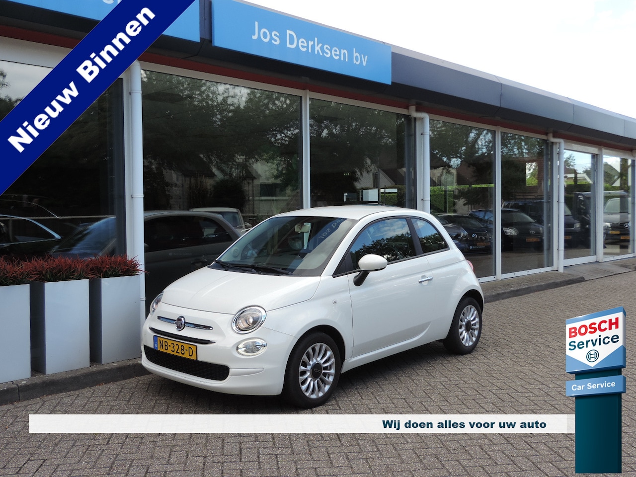 Fiat 500 - 0.9 TwinAir Turbo Popstar - Airco | 12 mnd BOVAG garantie - AutoWereld.nl