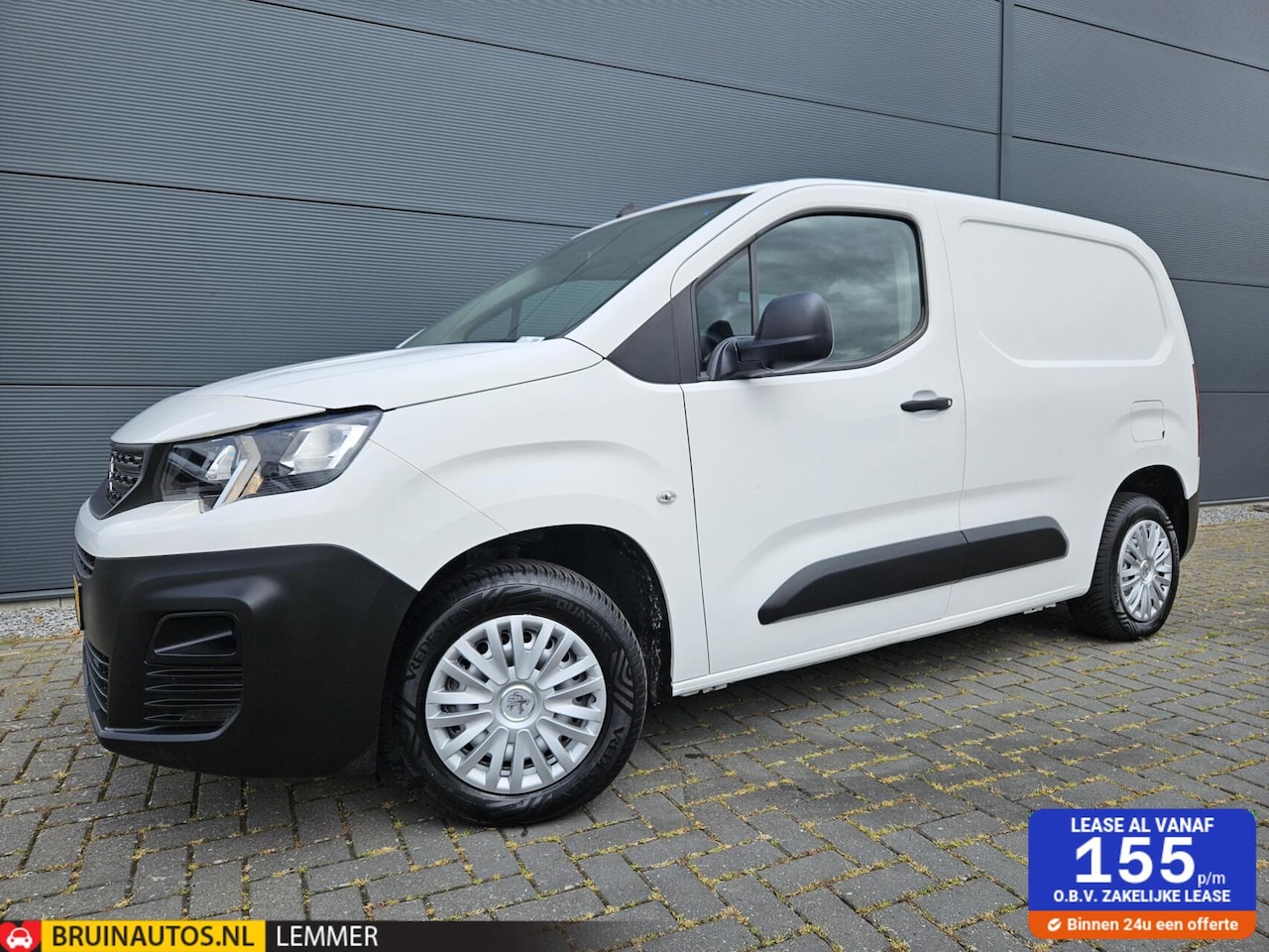 Peugeot Partner - 1.6 BlueHDi Airco raam in zijdeur lage km - AutoWereld.nl