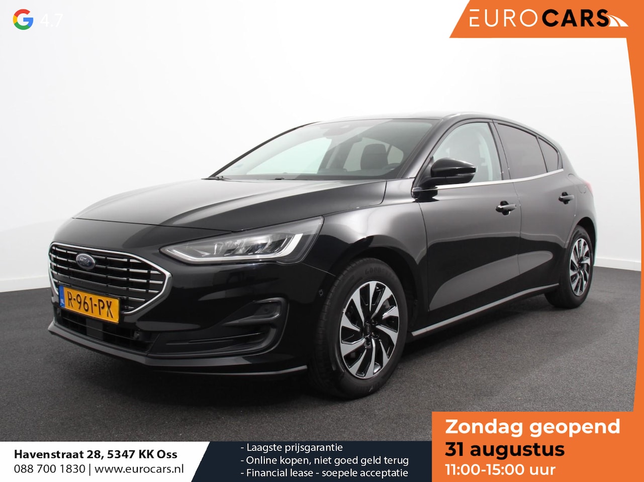 Ford Focus - 1.0 EcoBoost 125pk Titanium Style | Navigatie | Parkeer pakket | Winter pakket | Stoel en - AutoWereld.nl
