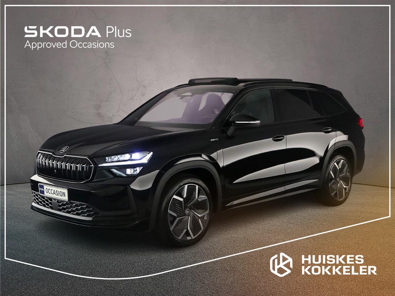 Skoda Kodiaq - Sportline Business 1.5 TSI PHEV 204pk DSG Automaat Trekhaak, Panoramadak, Verwarmde voorru - AutoWereld.nl