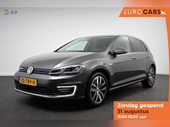 Volkswagen e-Golf - e-Golf | Navigatie | Climate Control | Cruise control adaptief | Parkeer sensoren | Lichtm
