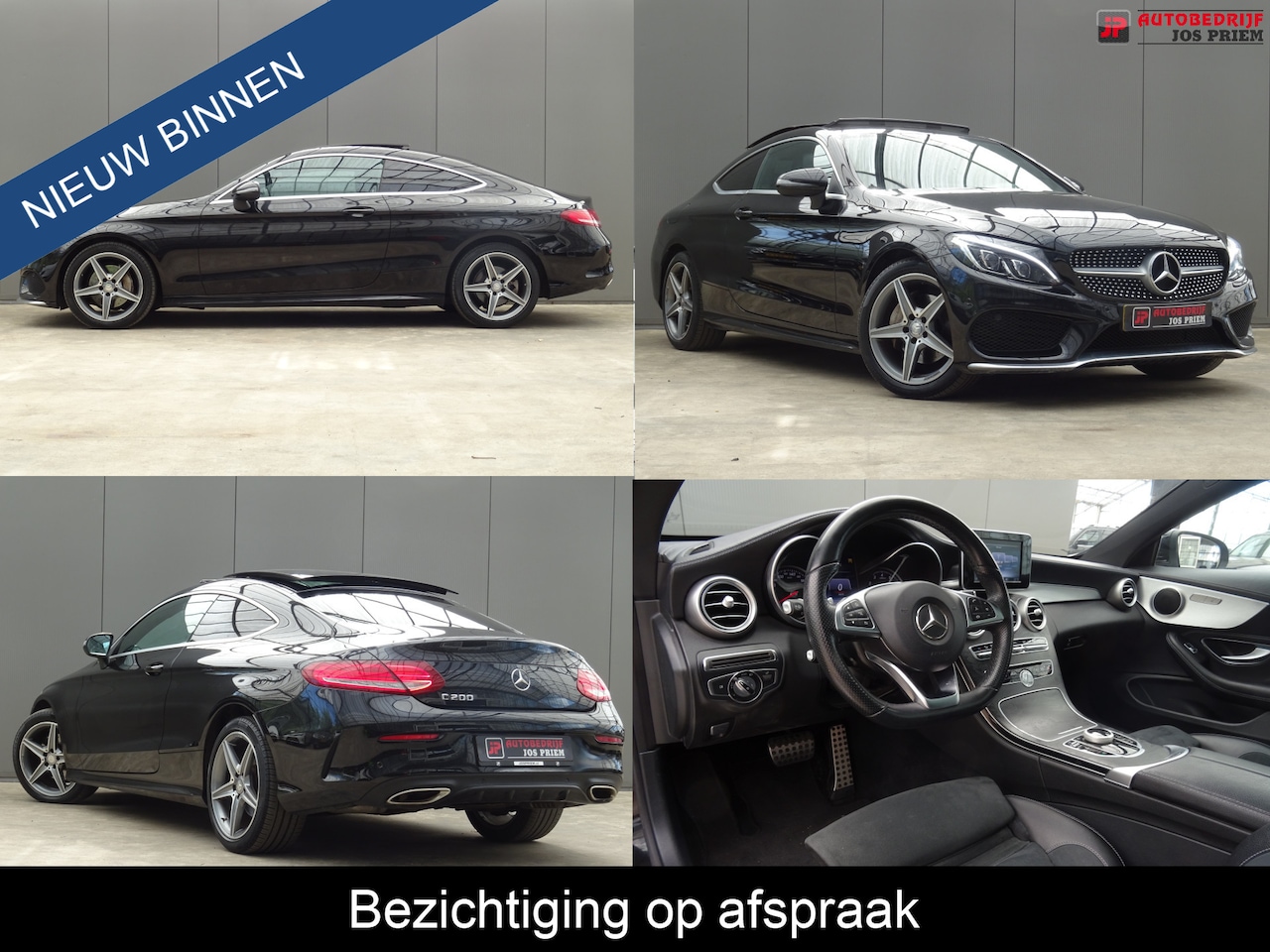 Mercedes-Benz C-klasse Coupé - 200 Ambition * AMG 18 INCH * CAMERA * PANORAMADAK !! - AutoWereld.nl