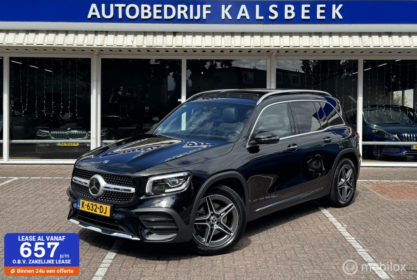 Mercedes-Benz GLB - 200 Business Solution AMG 7p|Pano|Sfeerverlichting| - AutoWereld.nl
