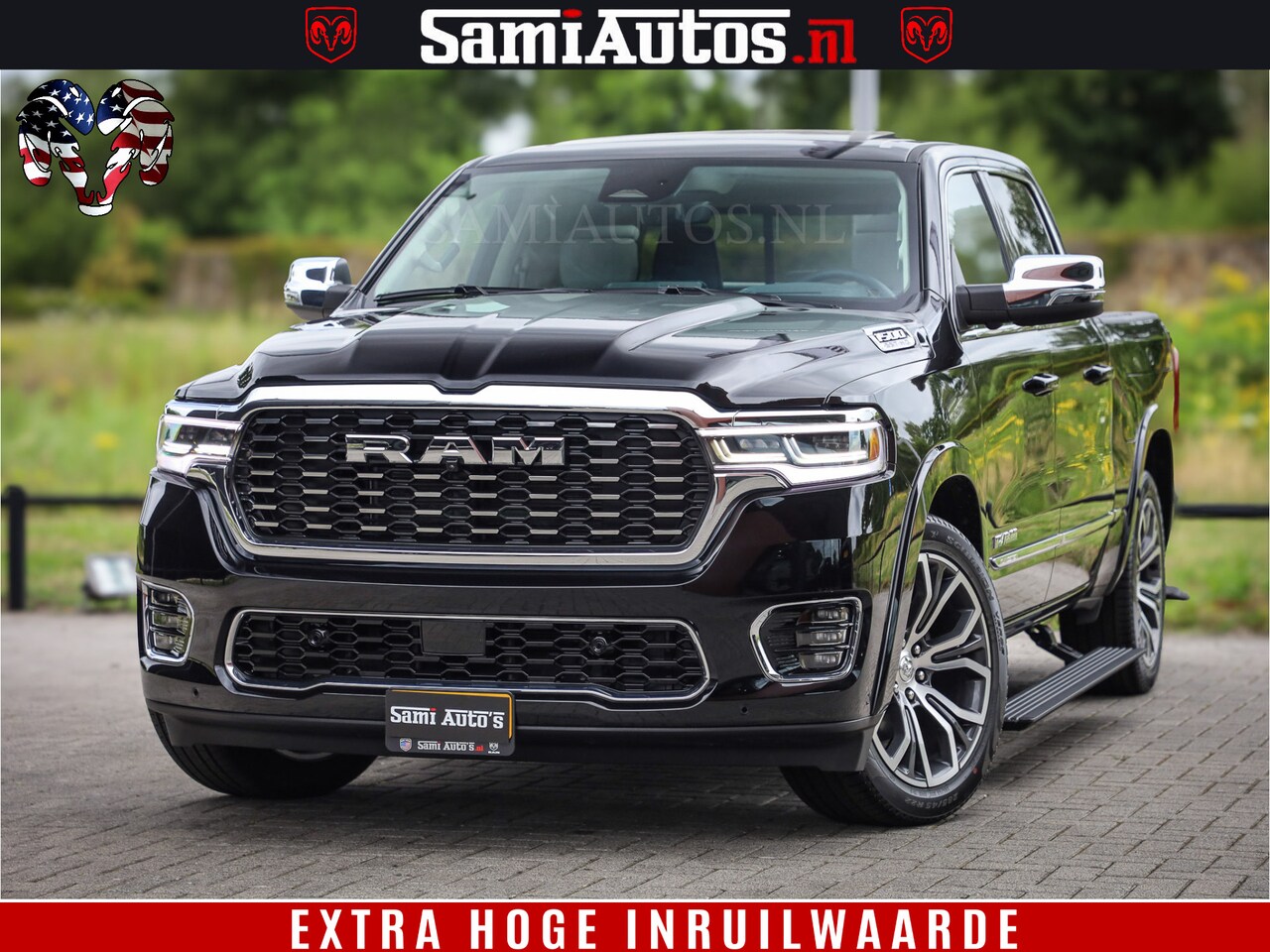 Dodge Ram 1500 - Tungsten | De Meest Luxe Pick-Up op de Markt | 540 Pk 706 Nm | Exclusieve en Kracht | Comf - AutoWereld.nl