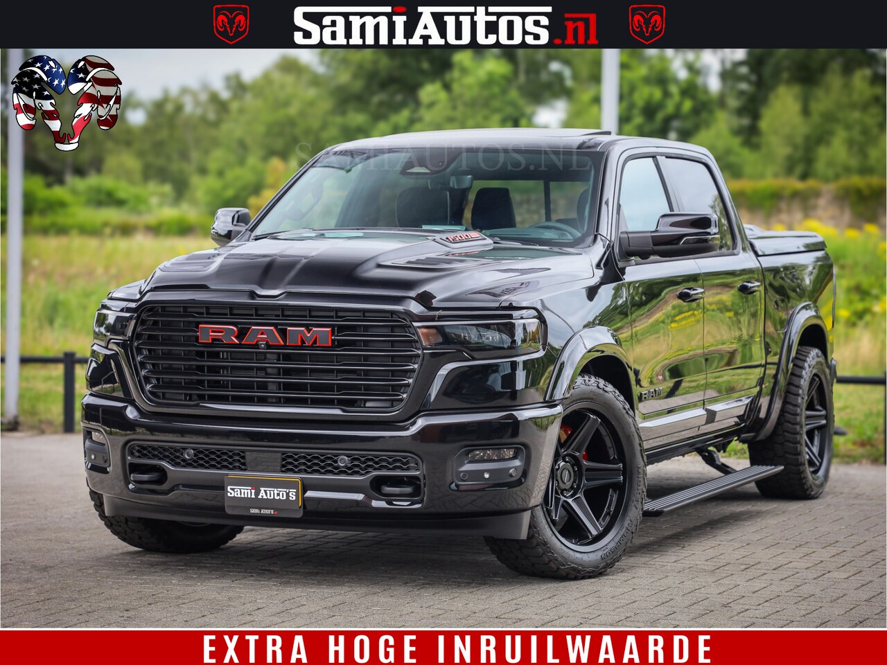 Dodge Ram 1500 - Night Premium | Full Option | De Meest Luxe Pick-Up in zijn Klasse | Comfortabele Dubbele - AutoWereld.nl