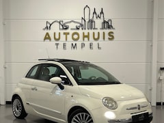 Fiat 500 - 1.2 Lounge Nap Automaat Airco Panoramadak Lm Velgen Leder 16Inch Isofix