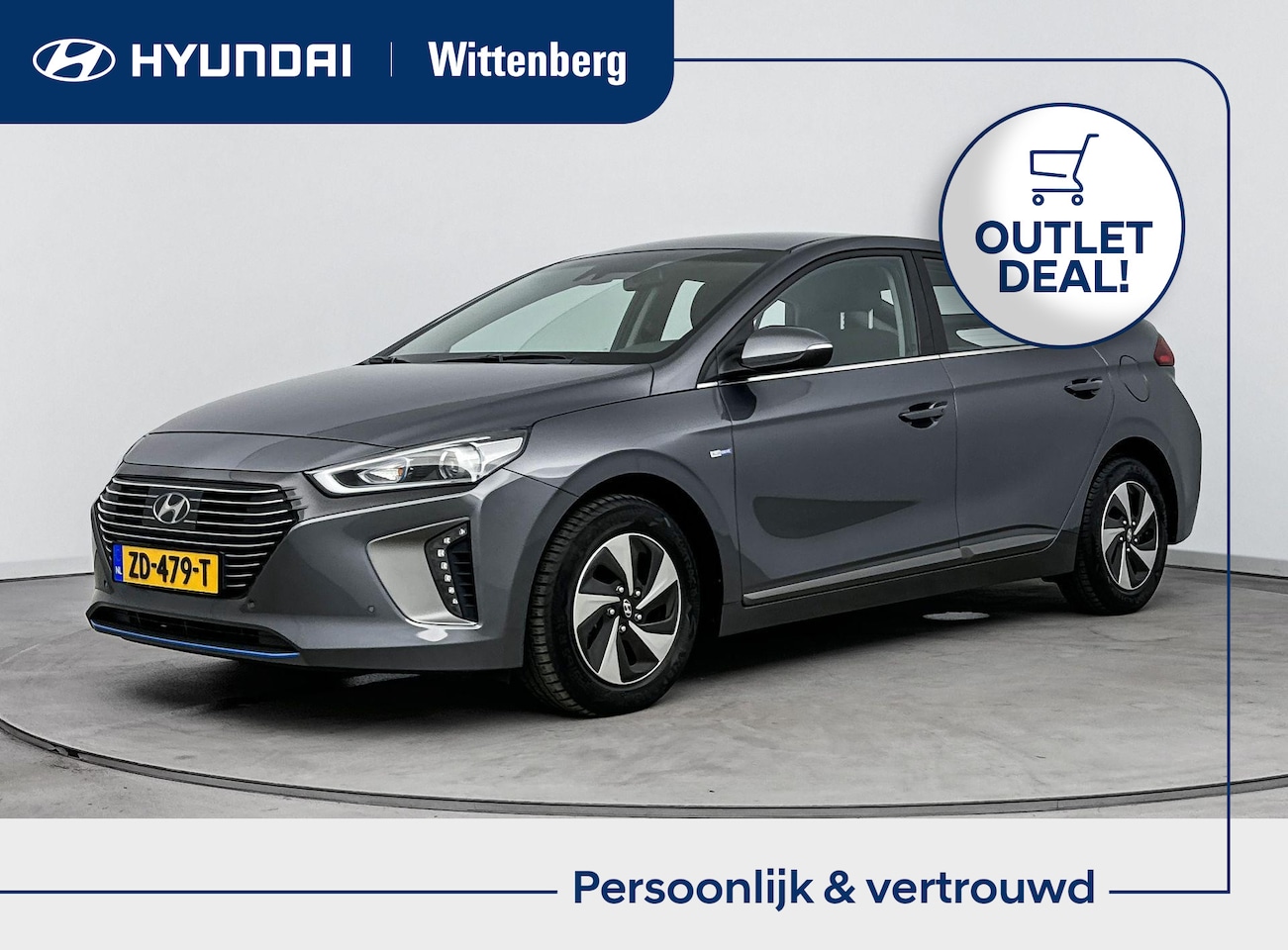 Hyundai IONIQ - 1.6 GDi HEV COMFORT | OUTLET DEAL!!! | LAGE KM-STAND! | NAVI | ADAPTIVE CRUISE | CAMERA | - AutoWereld.nl