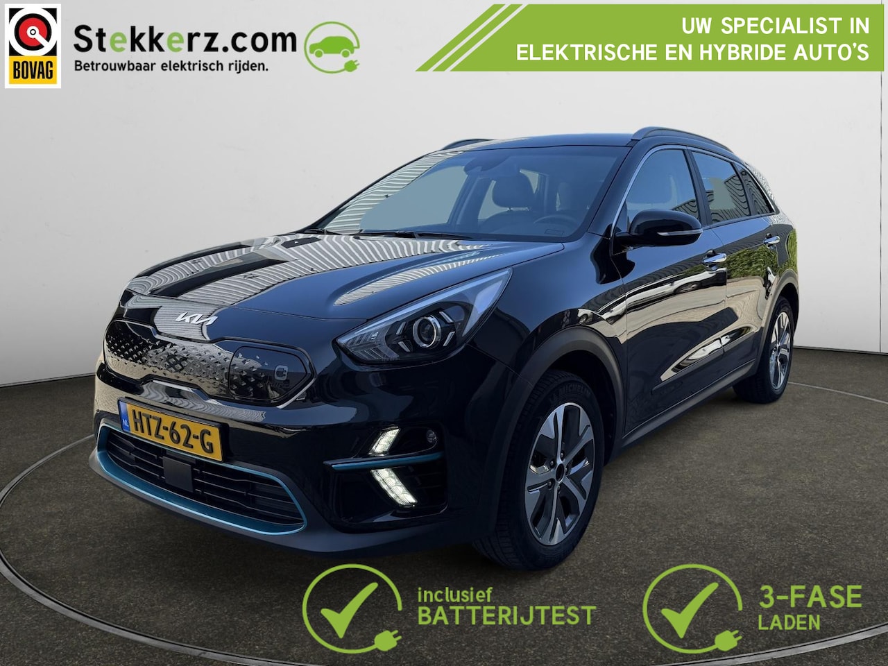 Kia e-Niro - DynamicLine 64 kWh DynamicLine 64 kWh 3 Fase, SOH 99% - AutoWereld.nl