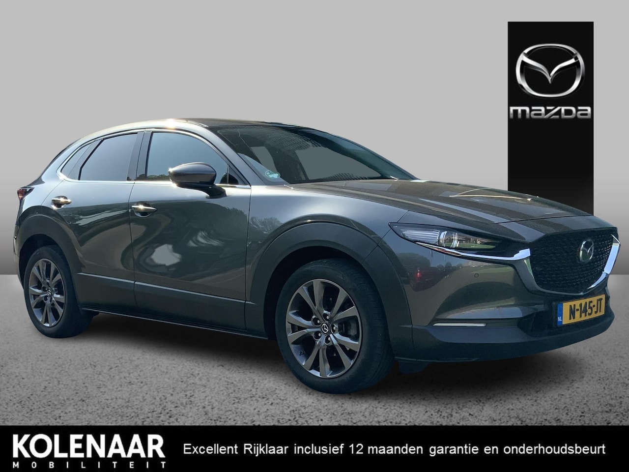 Mazda CX-30 - 2.0 e-SkyActiv-X M Hybrid Luxury Trekhaak/ adp. Cruise/ leder…… - AutoWereld.nl