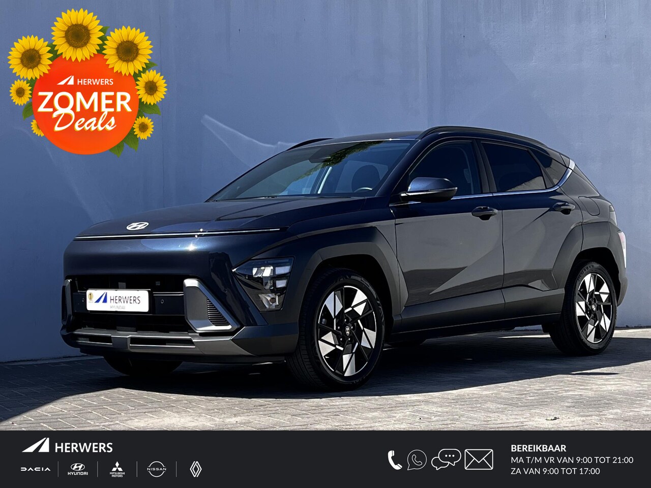 Hyundai Kona - 1.6 GDI HEV Comfort Smart / Goed onderhouden / 1.300 kg trekgewicht / Adapt. CC / Dode hoe - AutoWereld.nl