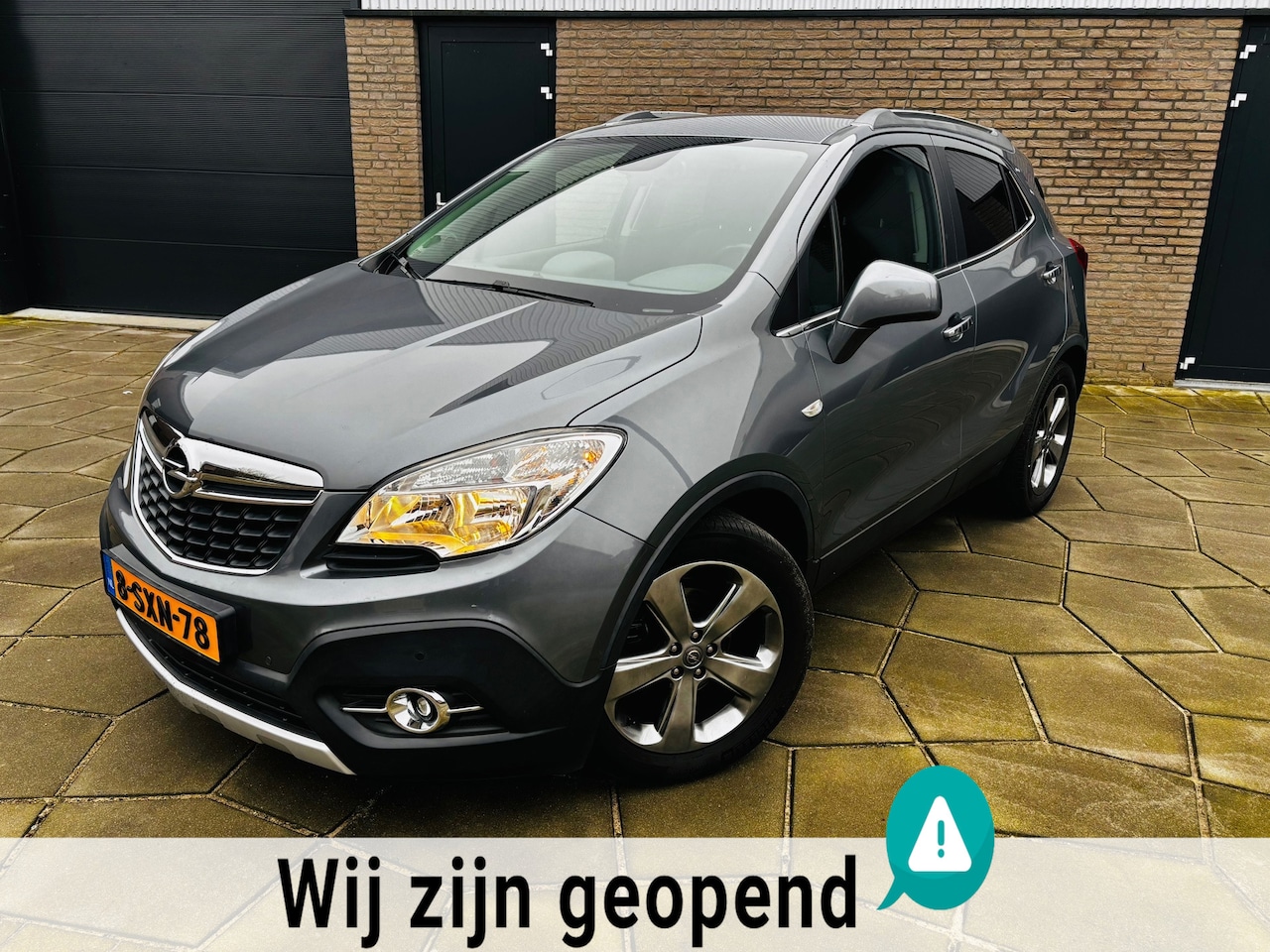 Opel Mokka - 1.6 Cosmo|Trekhaak |Half leder |Cruise-Lim.| 18 Inch. lichtm grote wielen - AutoWereld.nl