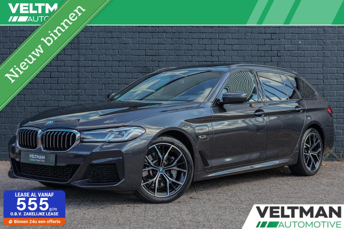 BMW 5-serie Touring - 530e xDrive M-SPORT PANORAMADAK TREKHAAK HEAD UP LASER - AutoWereld.nl