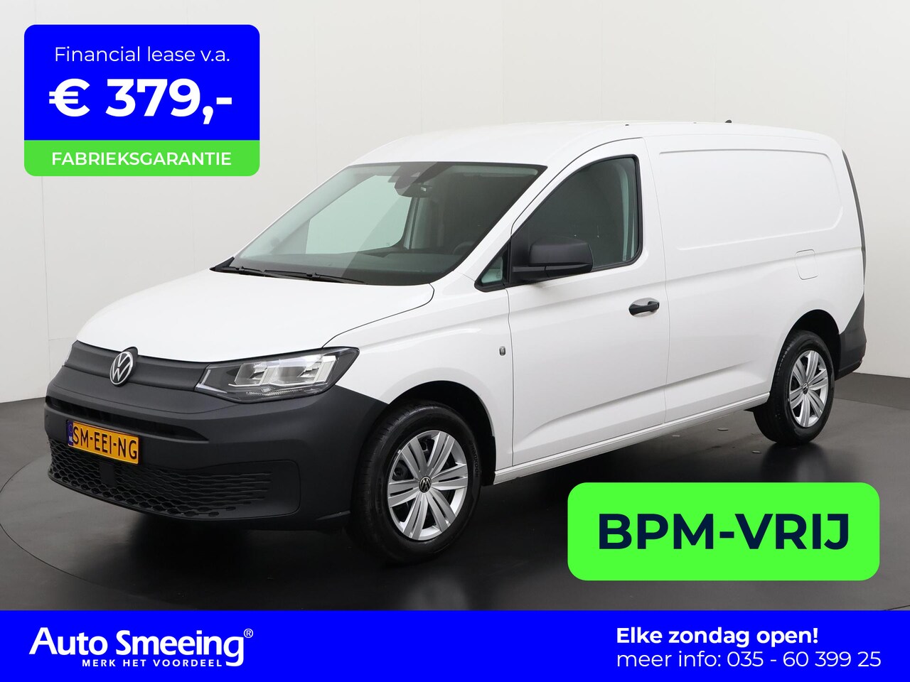 Volkswagen Caddy Cargo Maxi - 1.5 TSI 144PK DSG | BPM-Vrij | Schuifdeur | Apple/Android Carplay | Parkeersensor | Virtua - AutoWereld.nl