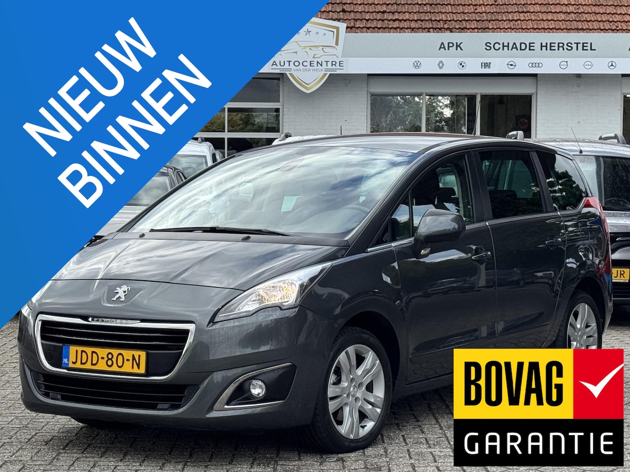 Peugeot 5008 - 1.2 PureTech Blue Lease 7p. NAVI | KLIMA | BOVAG !! - AutoWereld.nl