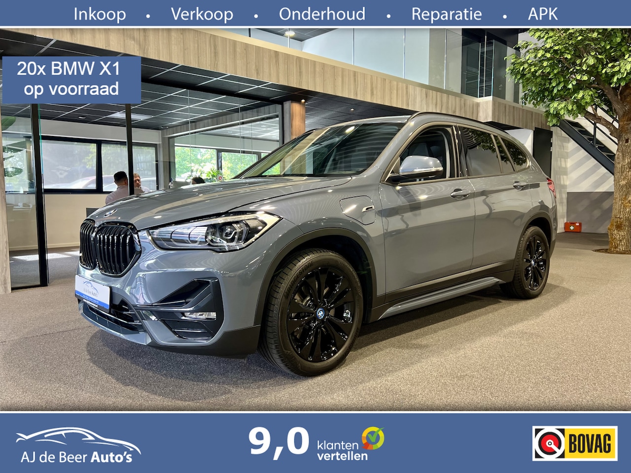BMW X1 - xDrive25e Executive Panorama | Camera | Stoelverwarming | 4x4 | Stormbay metallic - AutoWereld.nl