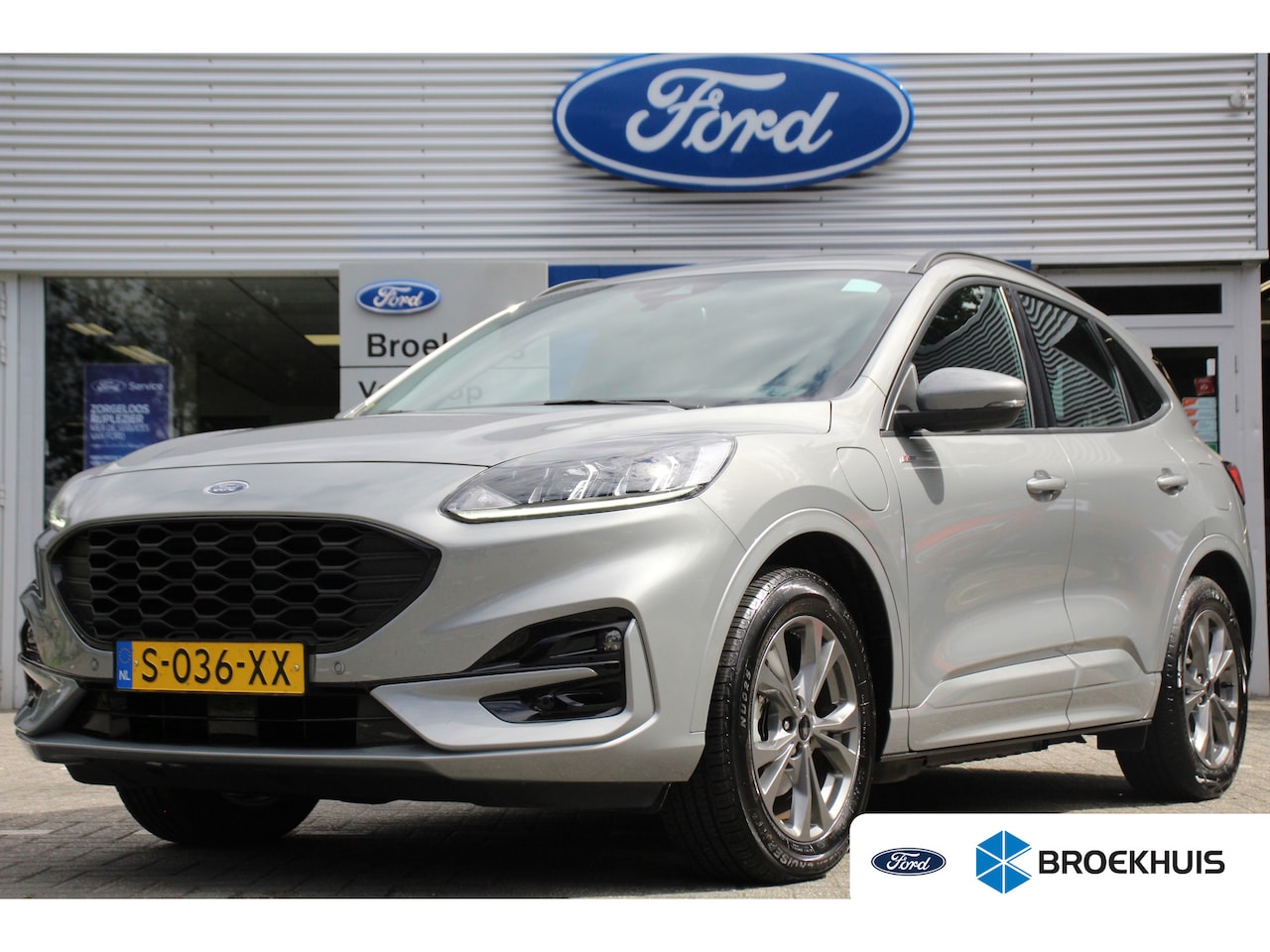 Ford Kuga - 2.5 PHEV ST-LINE | NL-AUTO! | 1 EIGENAAR | ADAPTIVE CRUISE | CAMERA | LED | PARK SENS. V+A - AutoWereld.nl