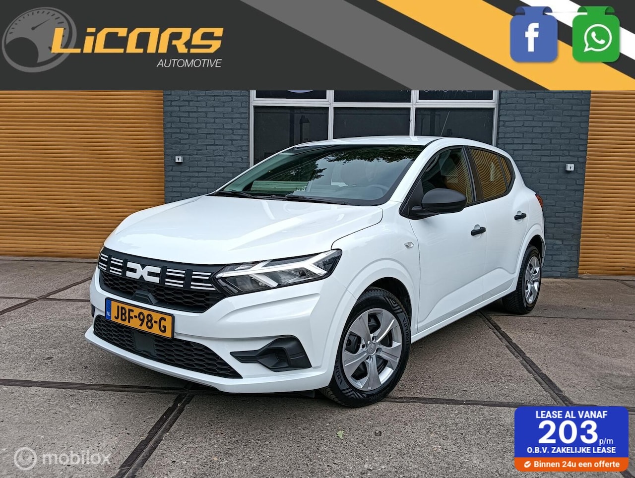 Dacia Sandero - 1.0 TCe 90 CarPlay/cruise/PDC/all season banden - AutoWereld.nl