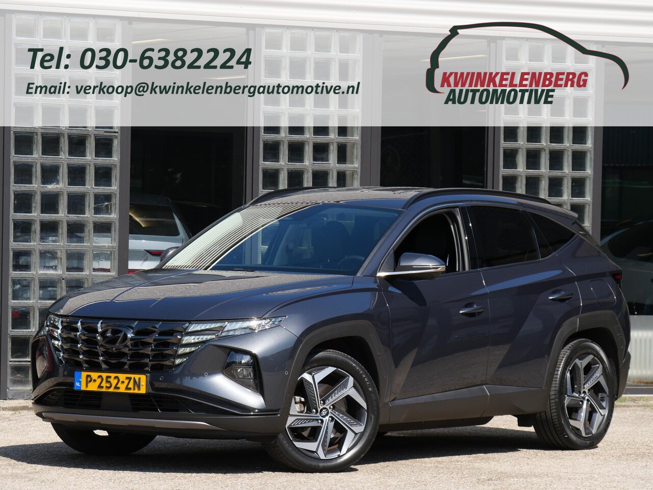 Hyundai Tucson - PHEV PREMIUM 4WD/ 360°CAMERA/ TREKHAAK/ ELEKT. KLEP/ KRELL AUDIO/ LEER - AutoWereld.nl