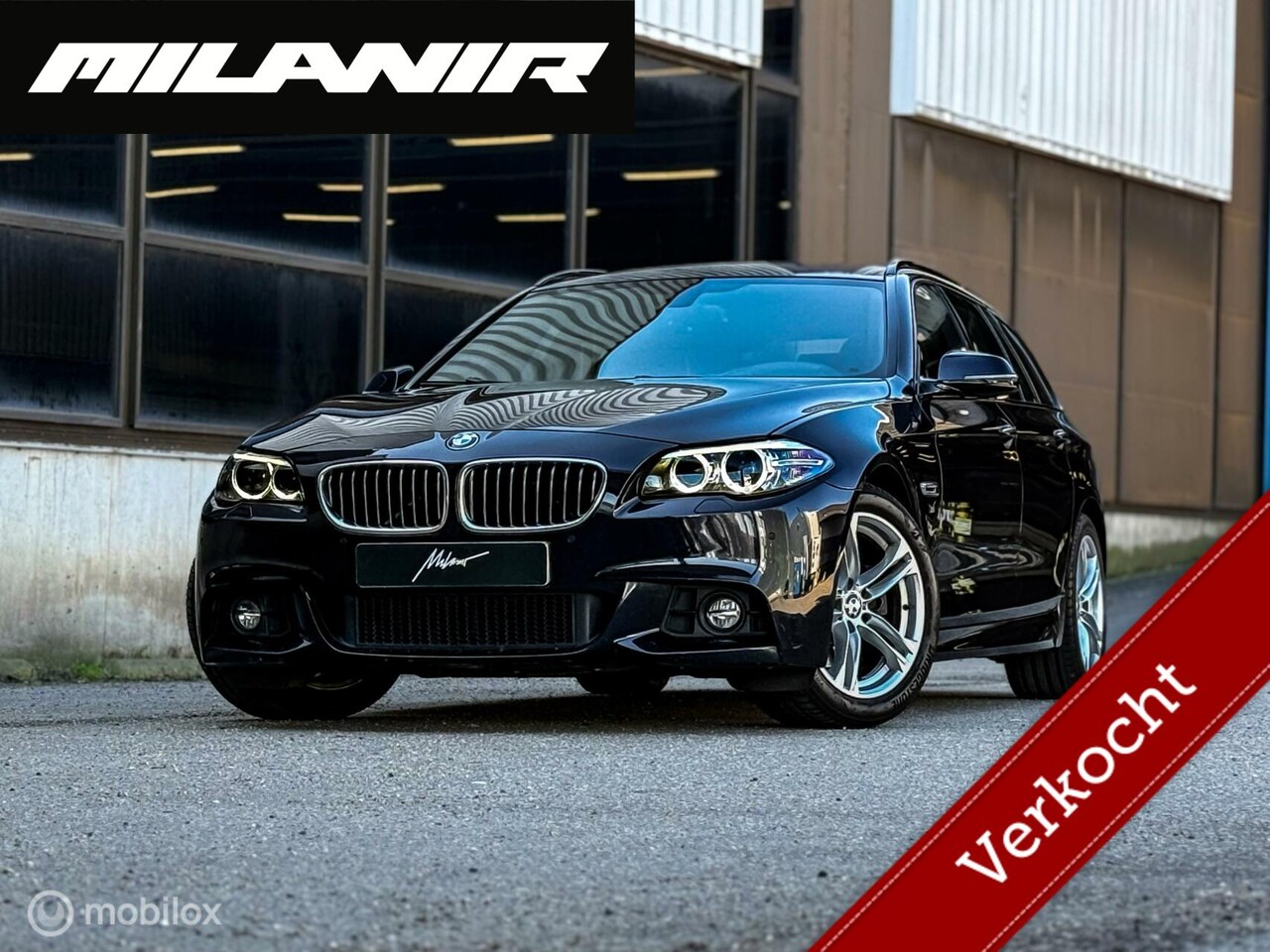 BMW 5-serie Touring - 520d M Sport | Leder | Trekhaak - AutoWereld.nl