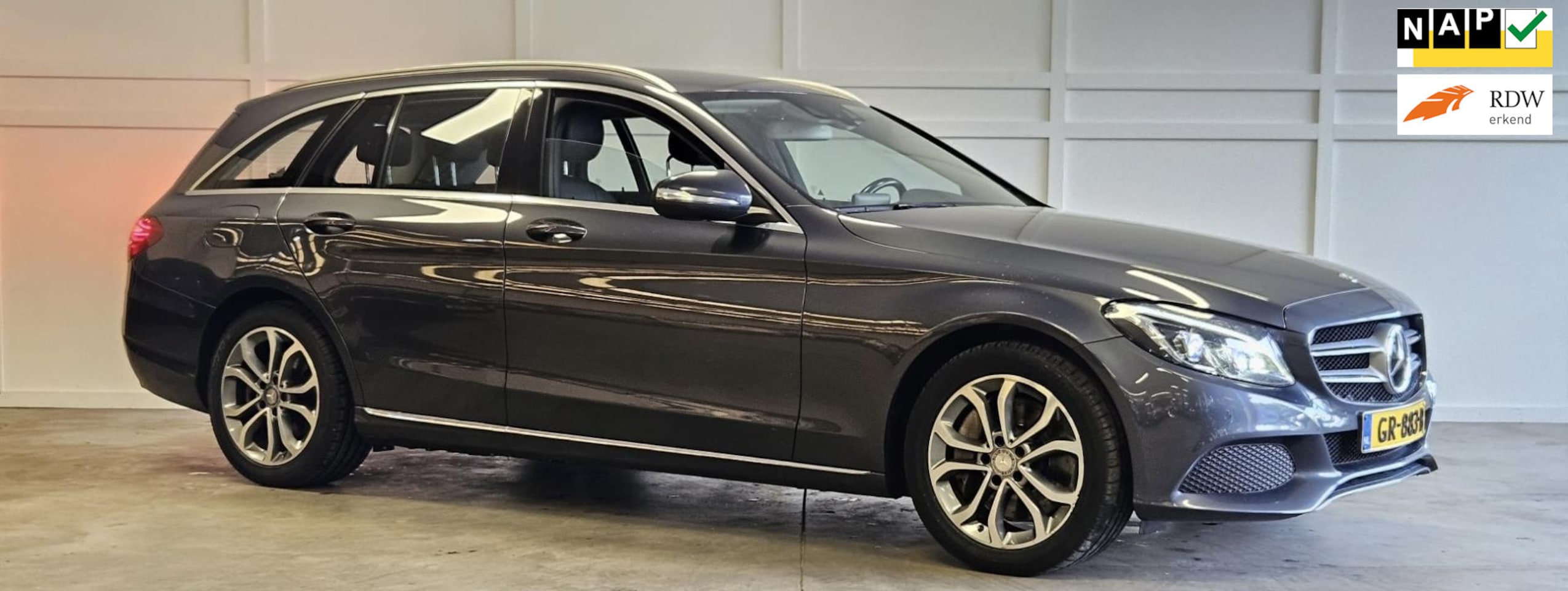 Mercedes-Benz C-klasse Estate - 350 e Hybrid / 2015 / Navi / Cruise / - AutoWereld.nl