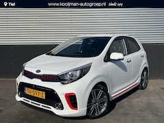 Kia Picanto - 1.0 T-GDI GT-Line 100 PK Navigatie, Lederen bekleding, 1e eign. Dealeronderhouden, NL-auto