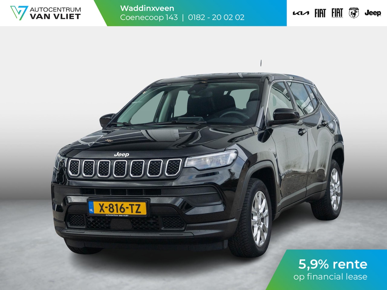 Jeep Compass - 1.5T e-Hybrid Longitude | Clima | Cruise | Camera | Apple Carplay | Winter Pack - AutoWereld.nl