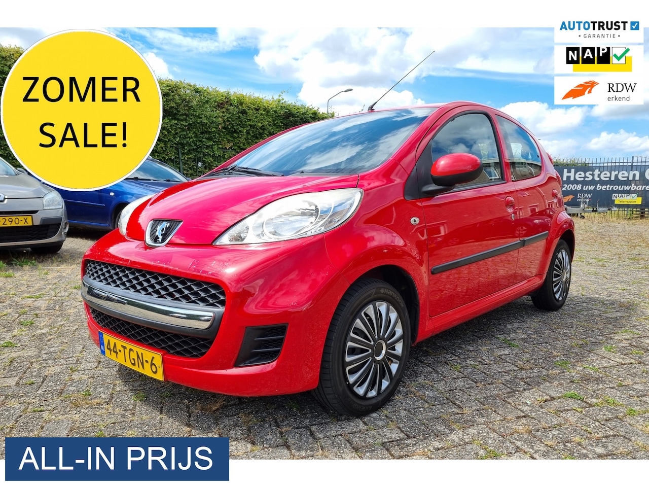 Peugeot 107 - 1.0-12V XS ✅5-DEURS ✅AIRCO ✅NIEUWE APK - AutoWereld.nl