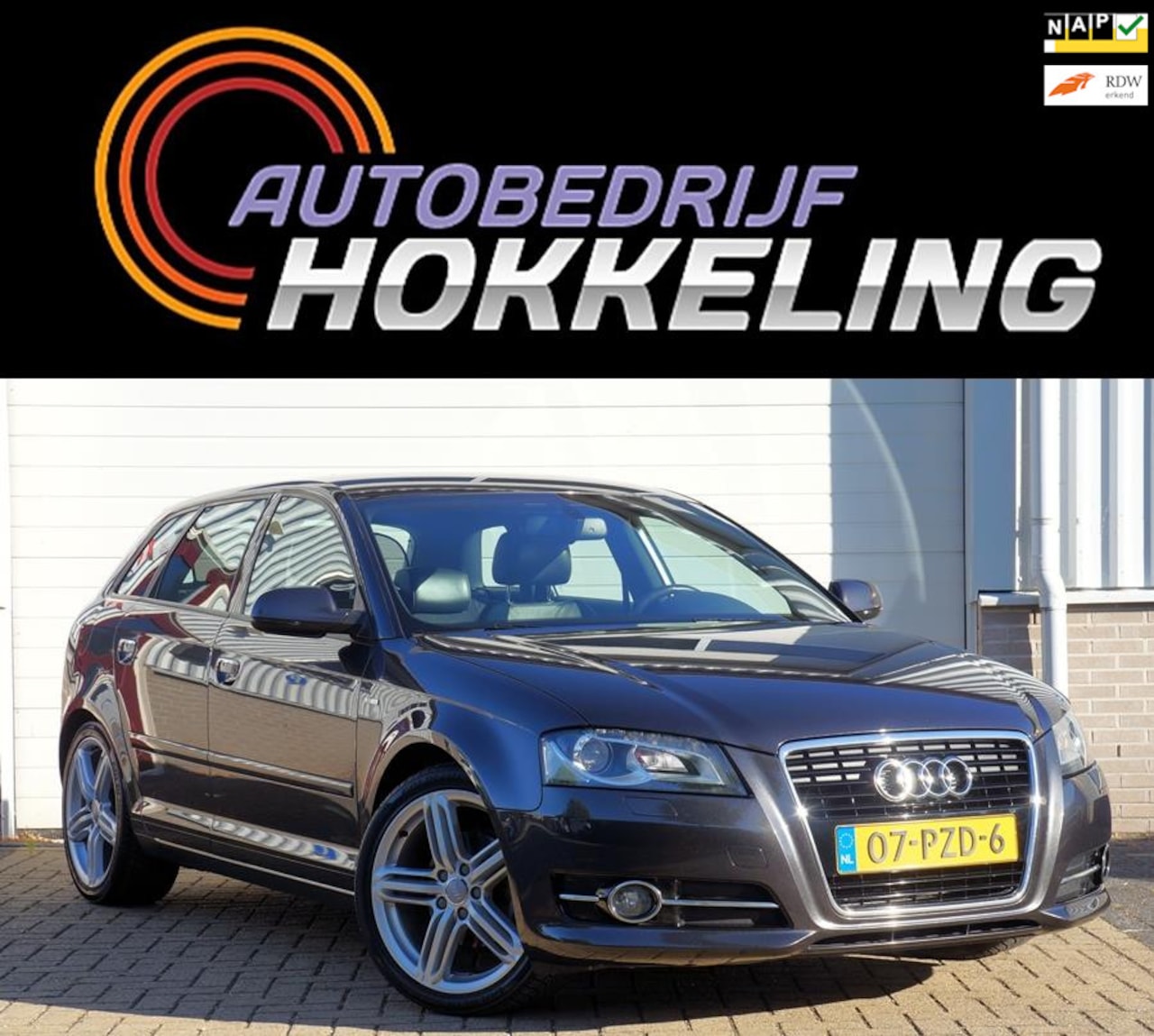Audi A3 Sportback - 1.4 TFSI Ambition Pro S-Line; Automaat+Xenon+Navi !! - AutoWereld.nl
