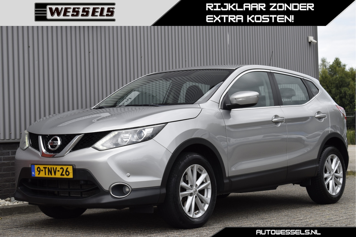 Nissan Qashqai - 1.2 Acenta NL-auto, N.A.P, Trekhaak, PDC, Climate control - AutoWereld.nl
