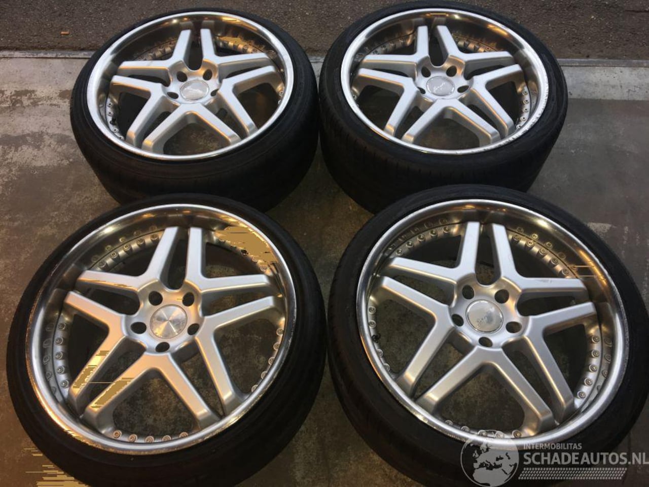 BMW 5-serie - 20 inch originele breyton velgen breedset - 275/30/zr20 - 245/35/zr20 - zeer dikke velgen - AutoWereld.nl