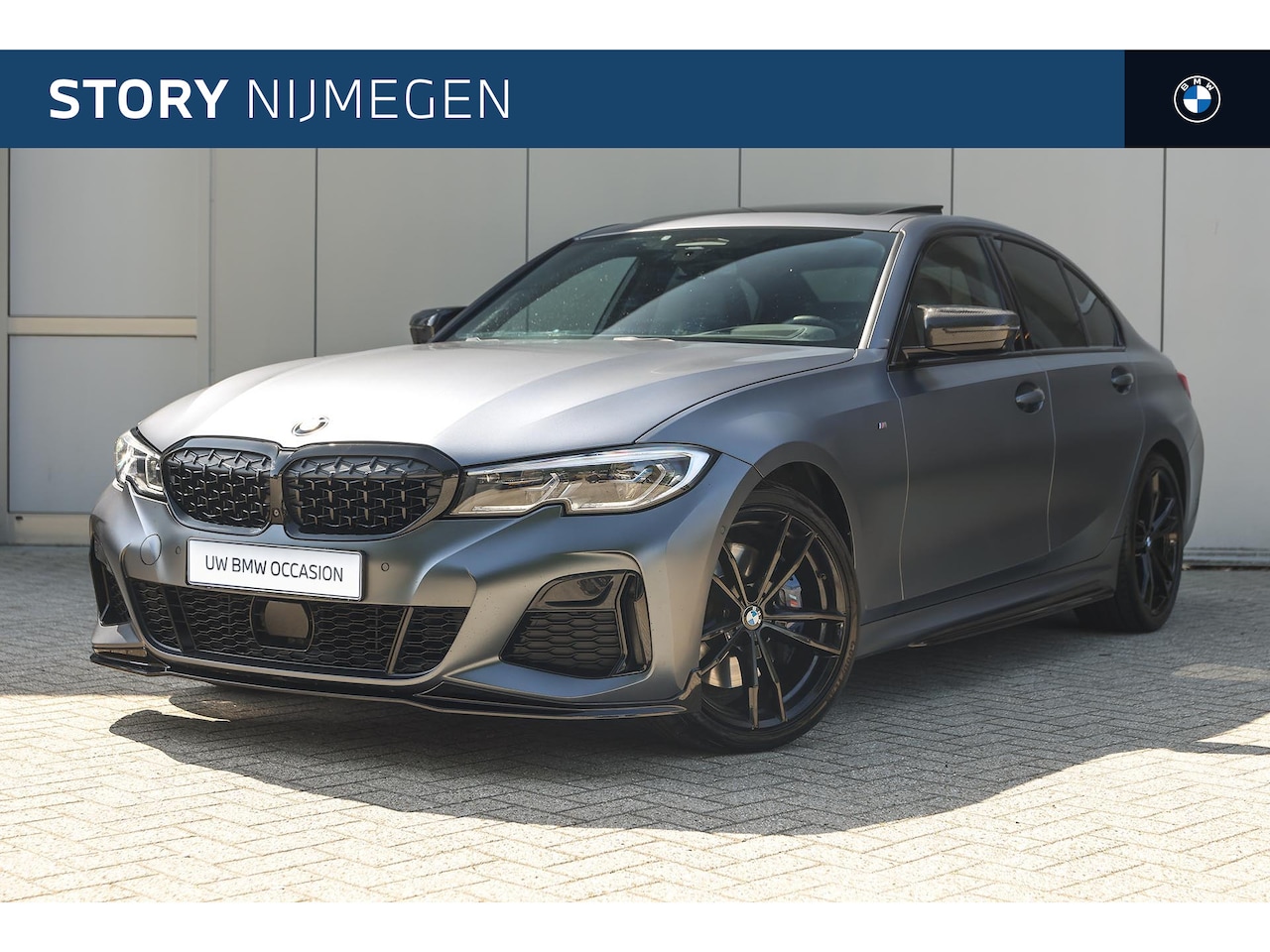 BMW 3-serie - M340i xDrive High Executive Automaat / Schuif-kanteldak / Sportstoelen / Laserlicht / Park - AutoWereld.nl