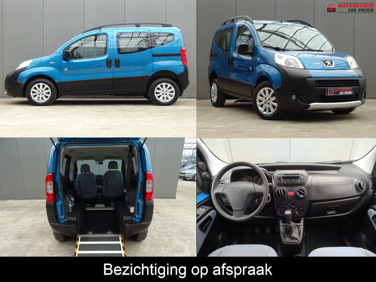Peugeot Bipper Tepee - 1.4 Outdoor * ROLSTOEL AUTO * INVALIDE AUTO !! - AutoWereld.nl