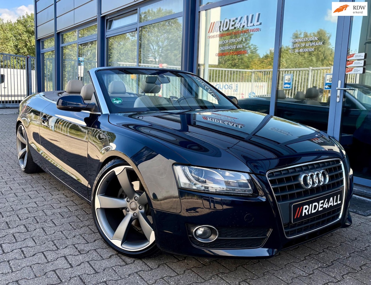 Audi A5 Cabriolet - 2.0 TFSI/AUTOMAAT/LEDER/STOELVW!! - AutoWereld.nl