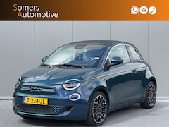 Fiat 500e - Cabrio La Prima 42 kWh | Leder | Adaptive Cruise | CarPlay | Keyless | Camera | Stoelverwa