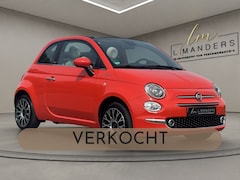 Fiat 500 C - 1.0 Hybrid Dolcevita 2022 ORANJE | Cabriolet | Leder