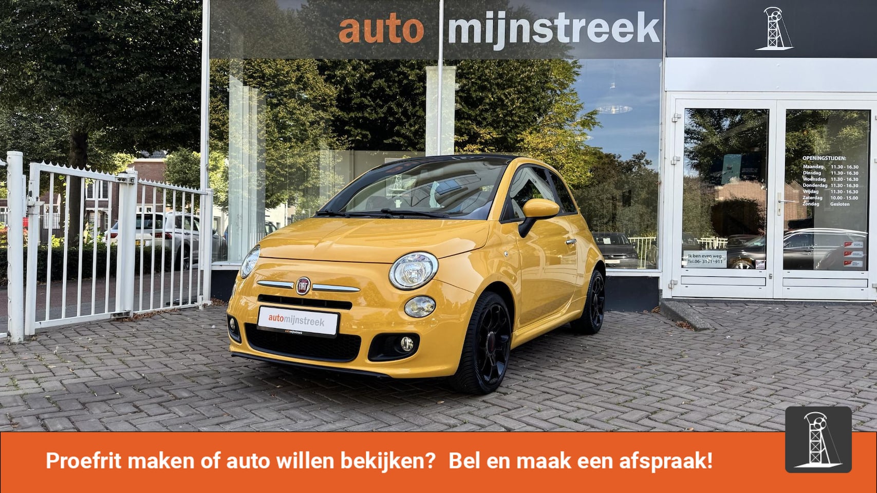 Fiat 500 - Cabrio 0.9 TwinAir Turbo | Sport | Unieke kleurstelling | - AutoWereld.nl