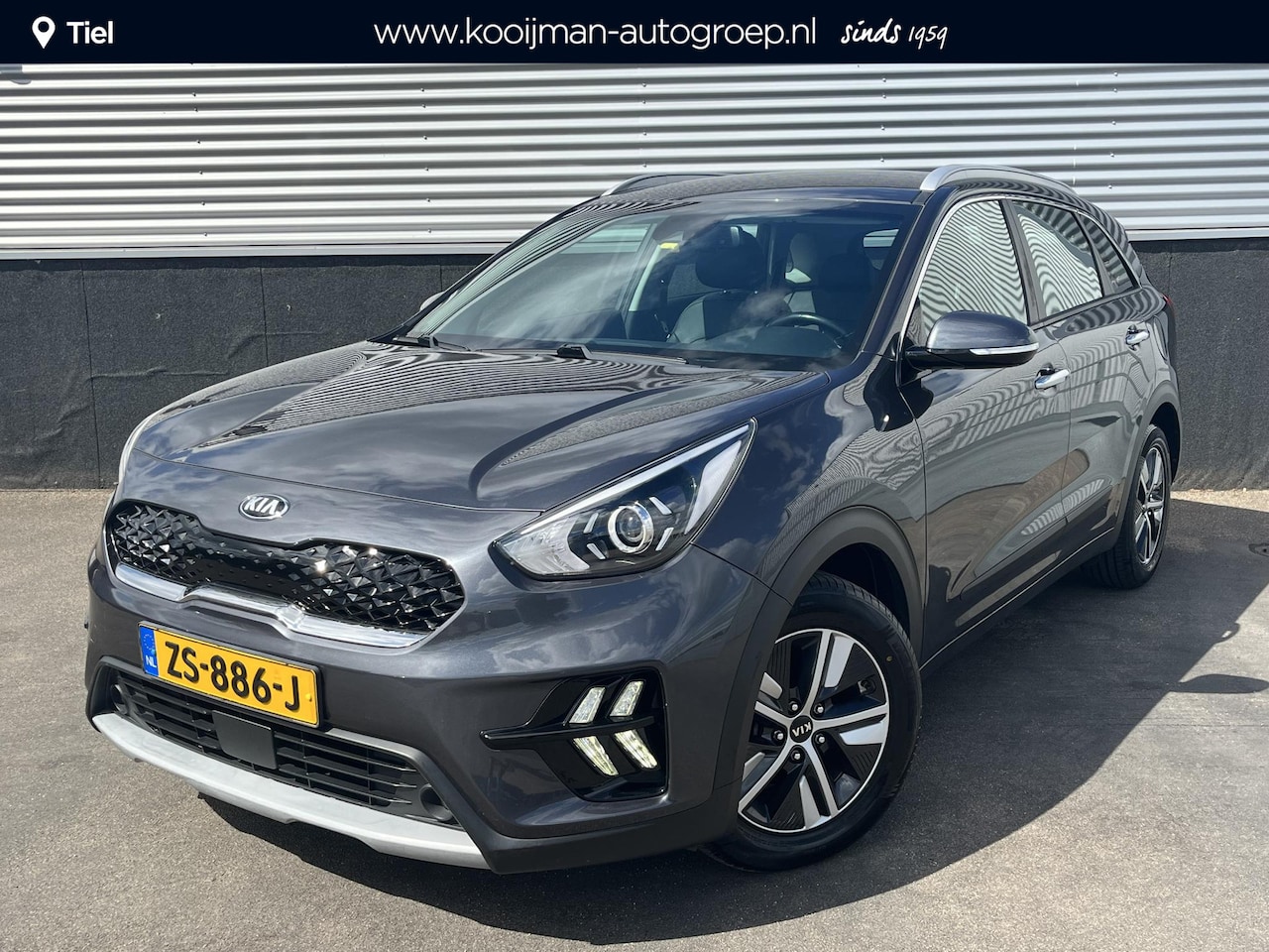 Kia Niro - 1.6 GDi Hybrid DynamicLine Trekhaak, FACELIFT! Navigatie, Dealeronderhouden, NL-auto, Acht - AutoWereld.nl