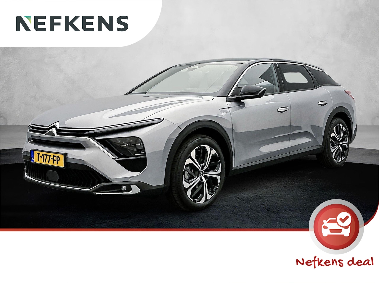 Citroën C5 X - 1.2 130PK Business Plus | AppleCarPlay/AndroidAuto | LEER | Head-Up Display | Stoel/Voorru - AutoWereld.nl